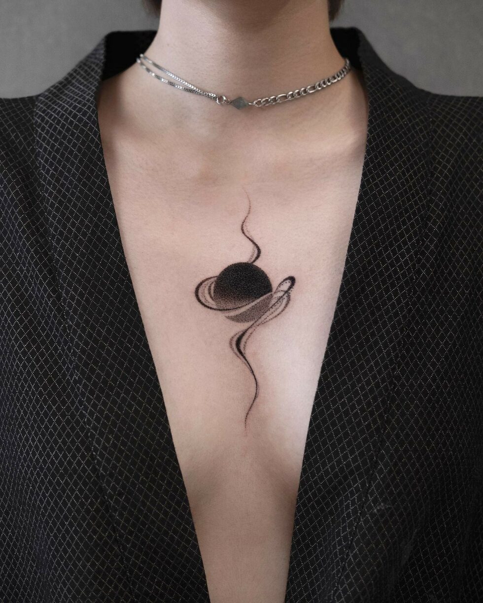 30+ Inspiring Chest Tattoo Ideas for Women in 2024