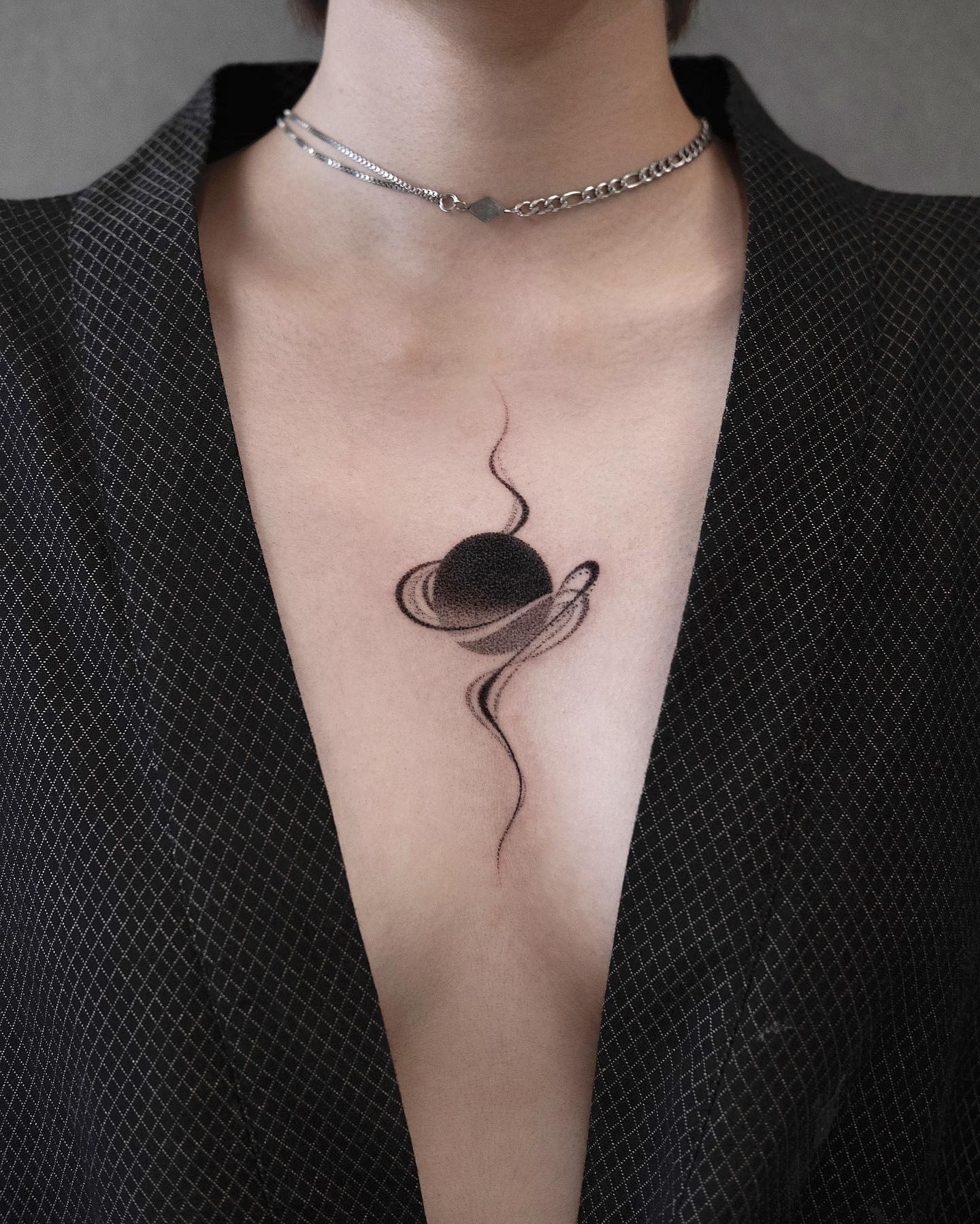 Chest Tattoos Ideas for Women 17