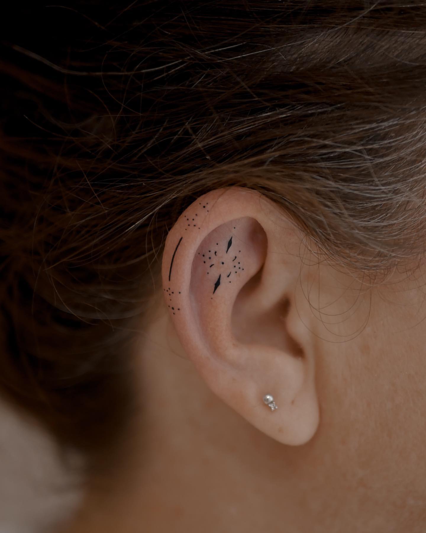 Ear Tattoo Ideas 13