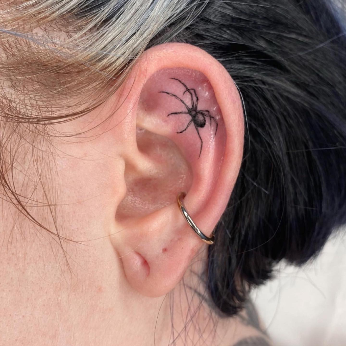 Ear Tattoo Ideas 20