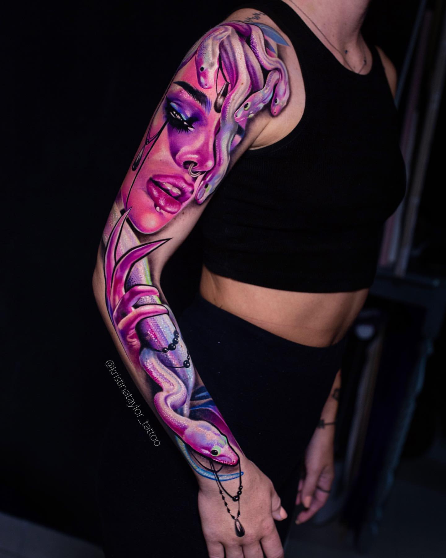 Full Sleeve Tattoos for Women 12