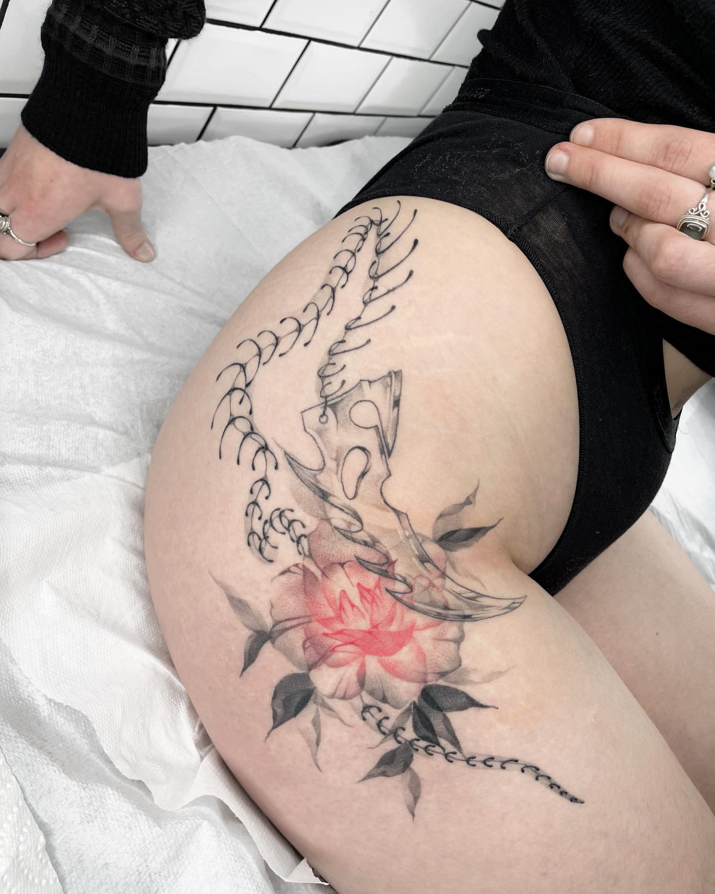 Hip Tattoos for Women 21