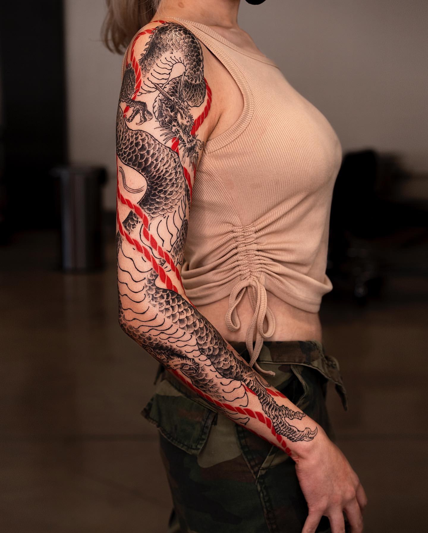 Full Sleeve Tattoo Ideas 17