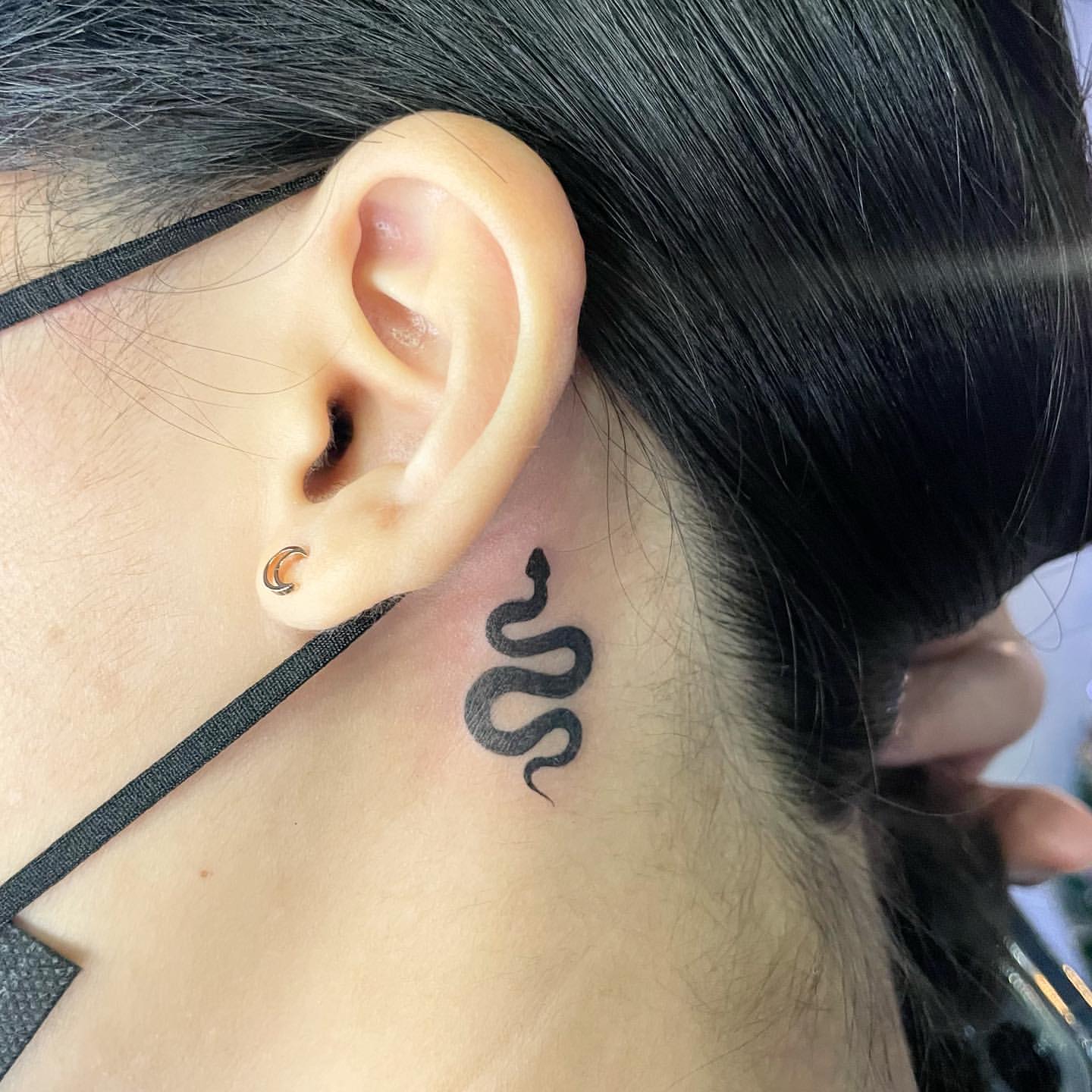 Behind the Ear Tattoos 20