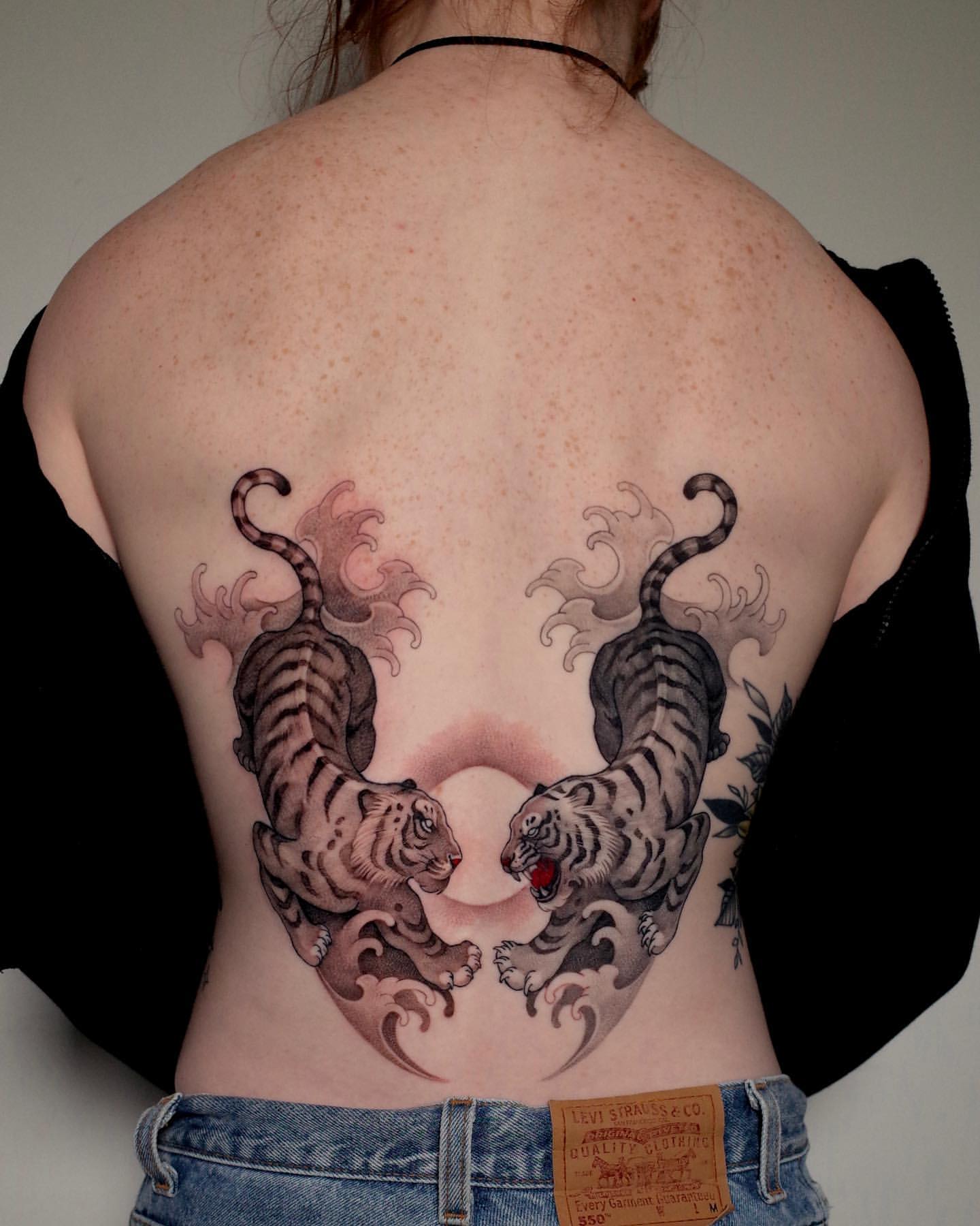Lower Back Tattoos for Women 16