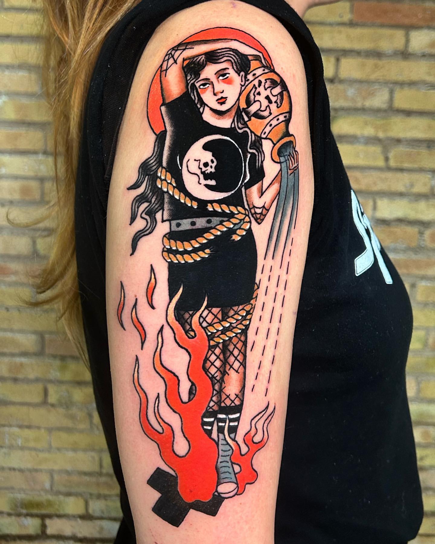 Half Sleeve Tattoos for Women 18