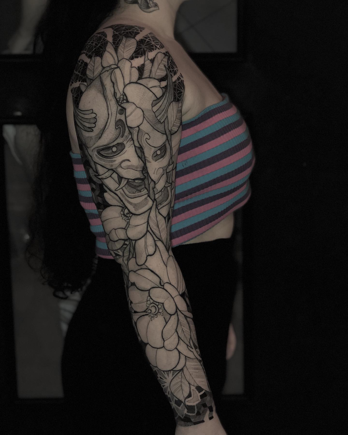 Full Sleeve Tattoos for Women 15