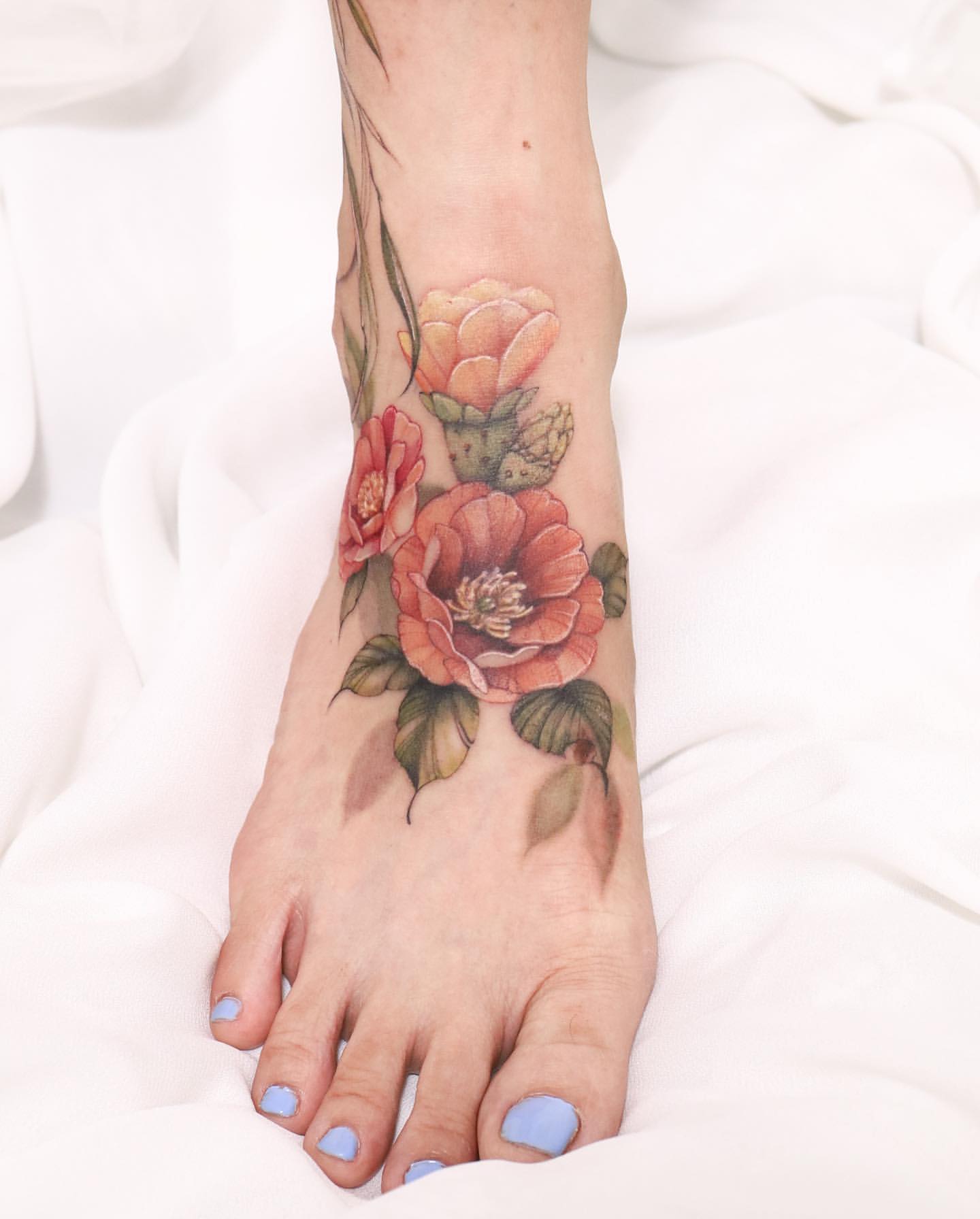 Foot Tattoo Ideas 21