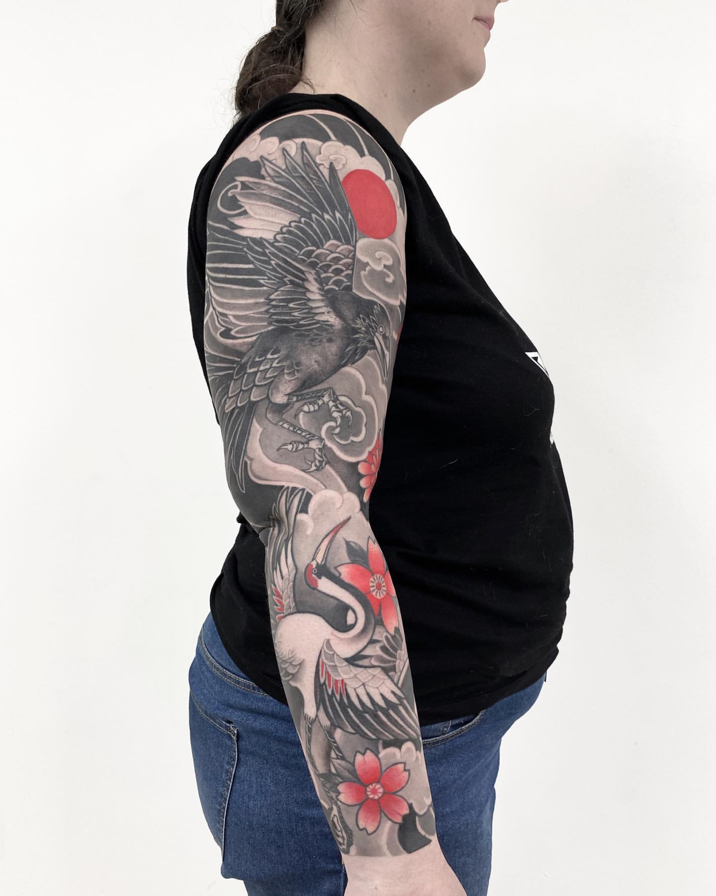 Full Sleeve Tattoos for Women 16
