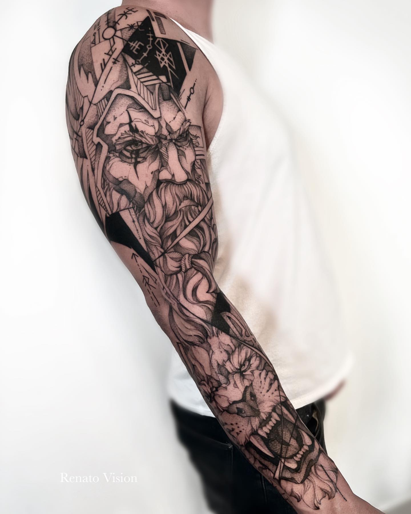 Full Sleeve Tattoo Ideas 23