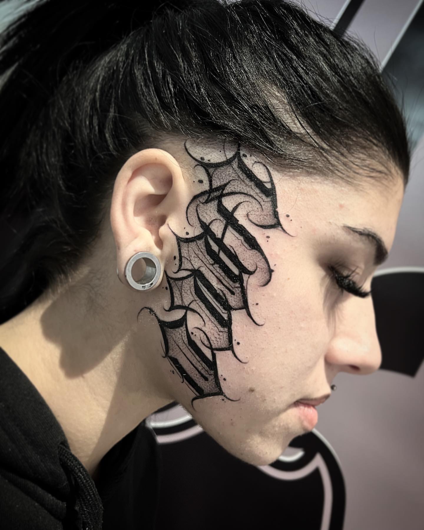 Face Tattoos for Women 17