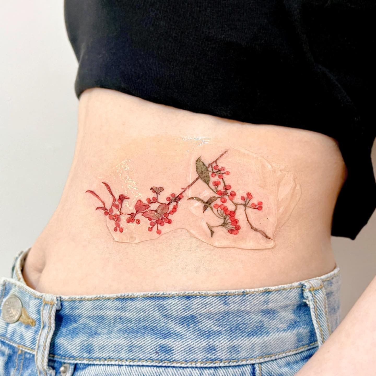 Stomach Tattoos for Women 22