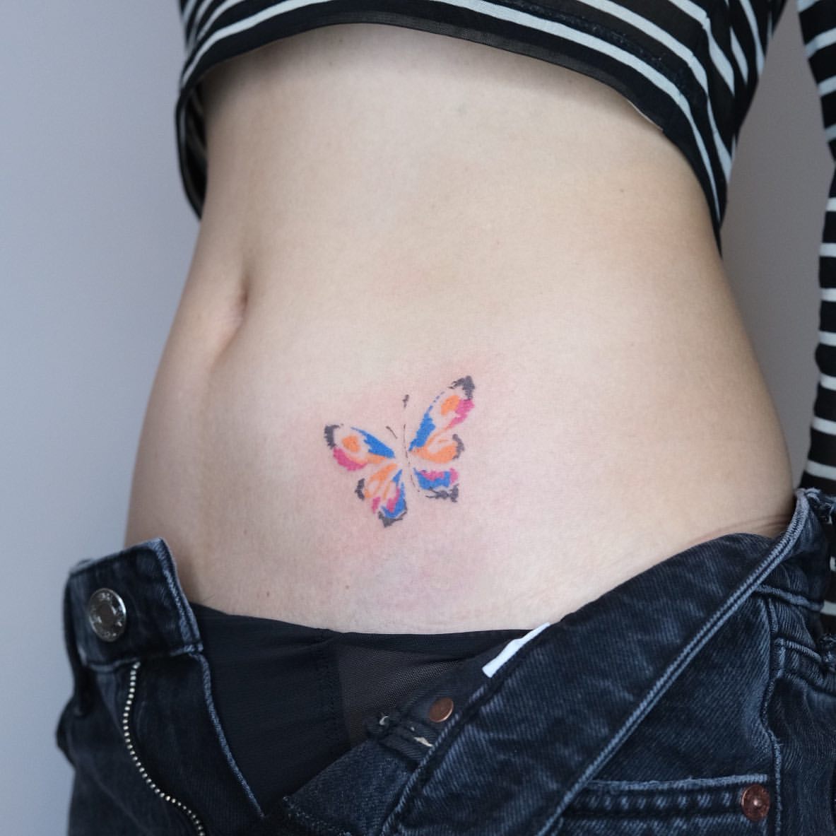 Stomach Tattoos for Women 24