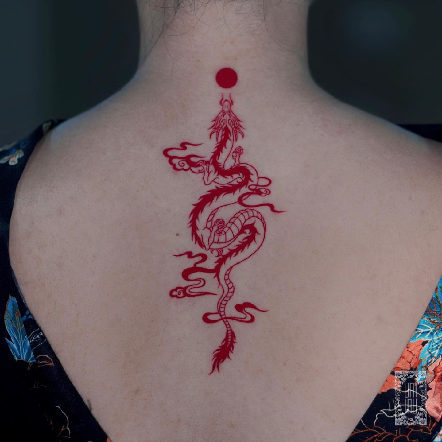 Dragon Tattoos for Women 14