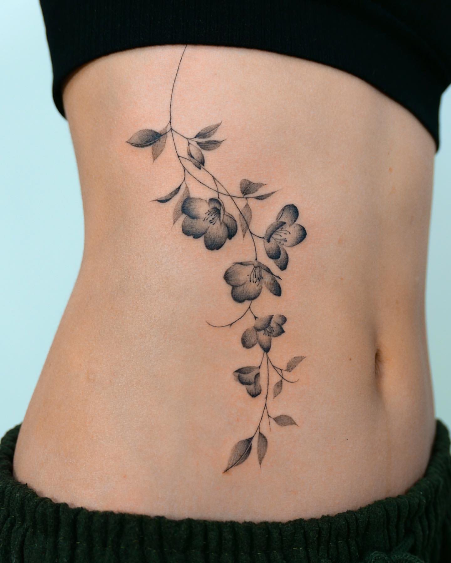 Stomach Tattoos for Women 26