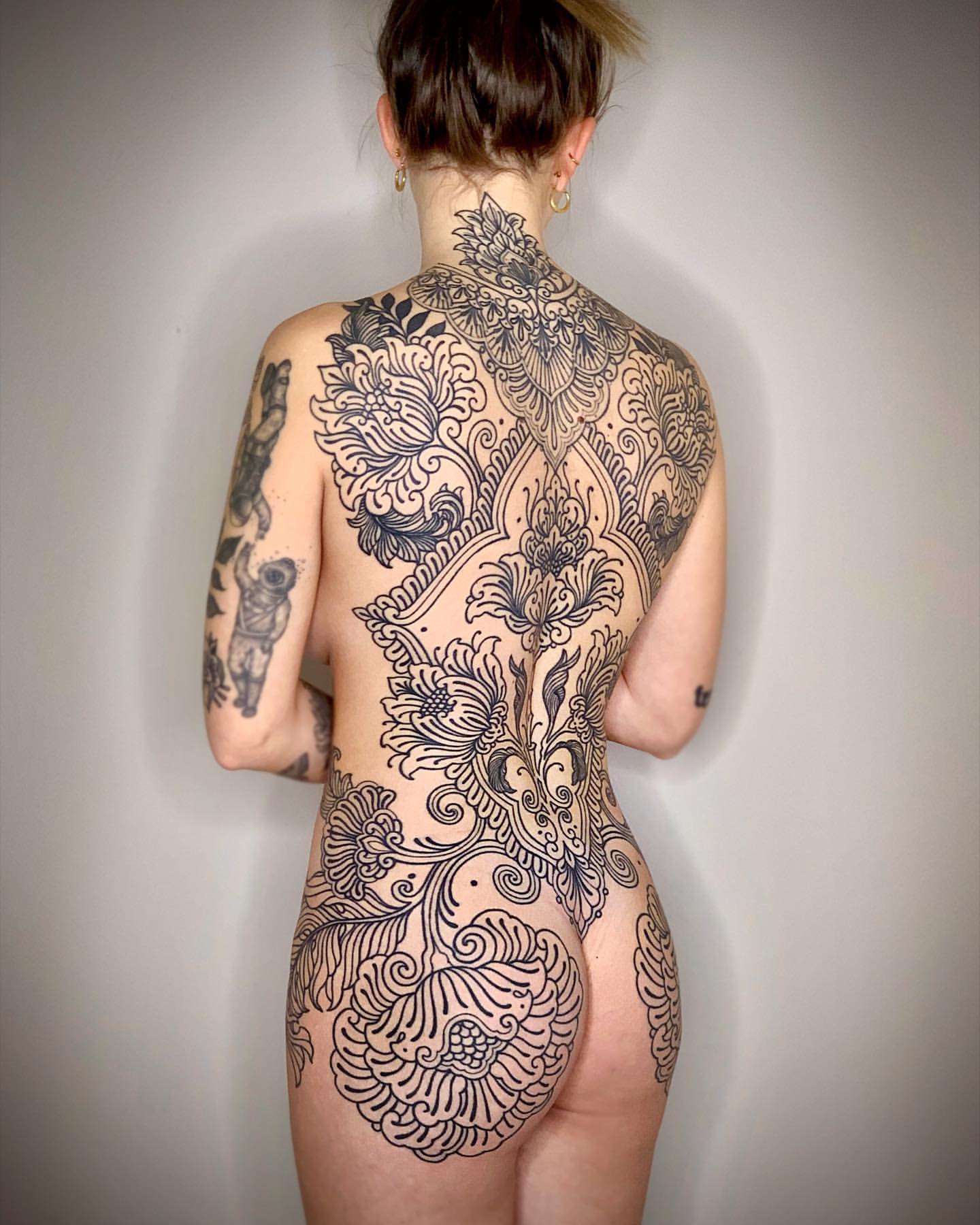 Full Back Tattoos for Women 20