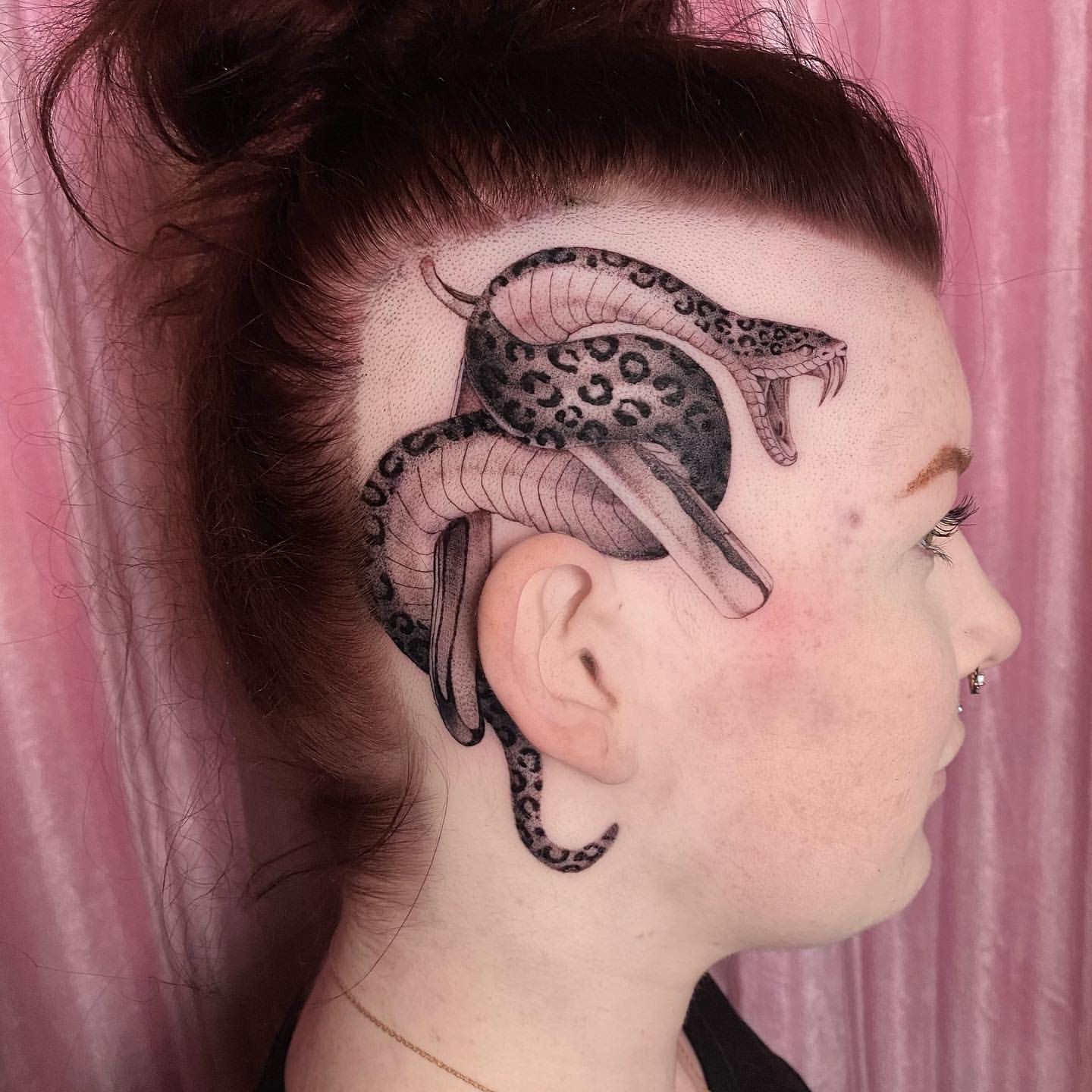 Face Tattoos for Women 18