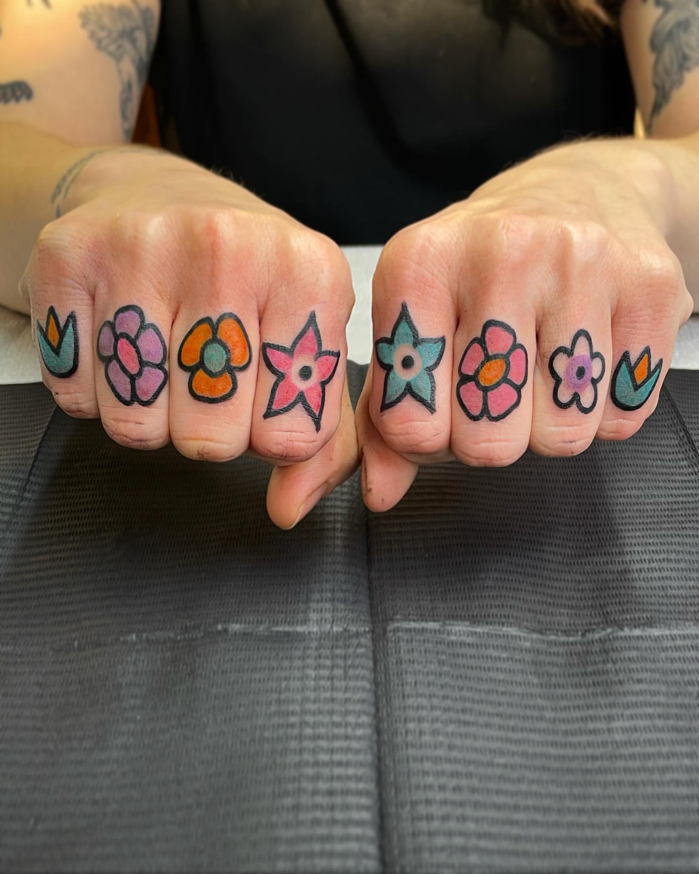 Knuckle Tattoo Ideas 25