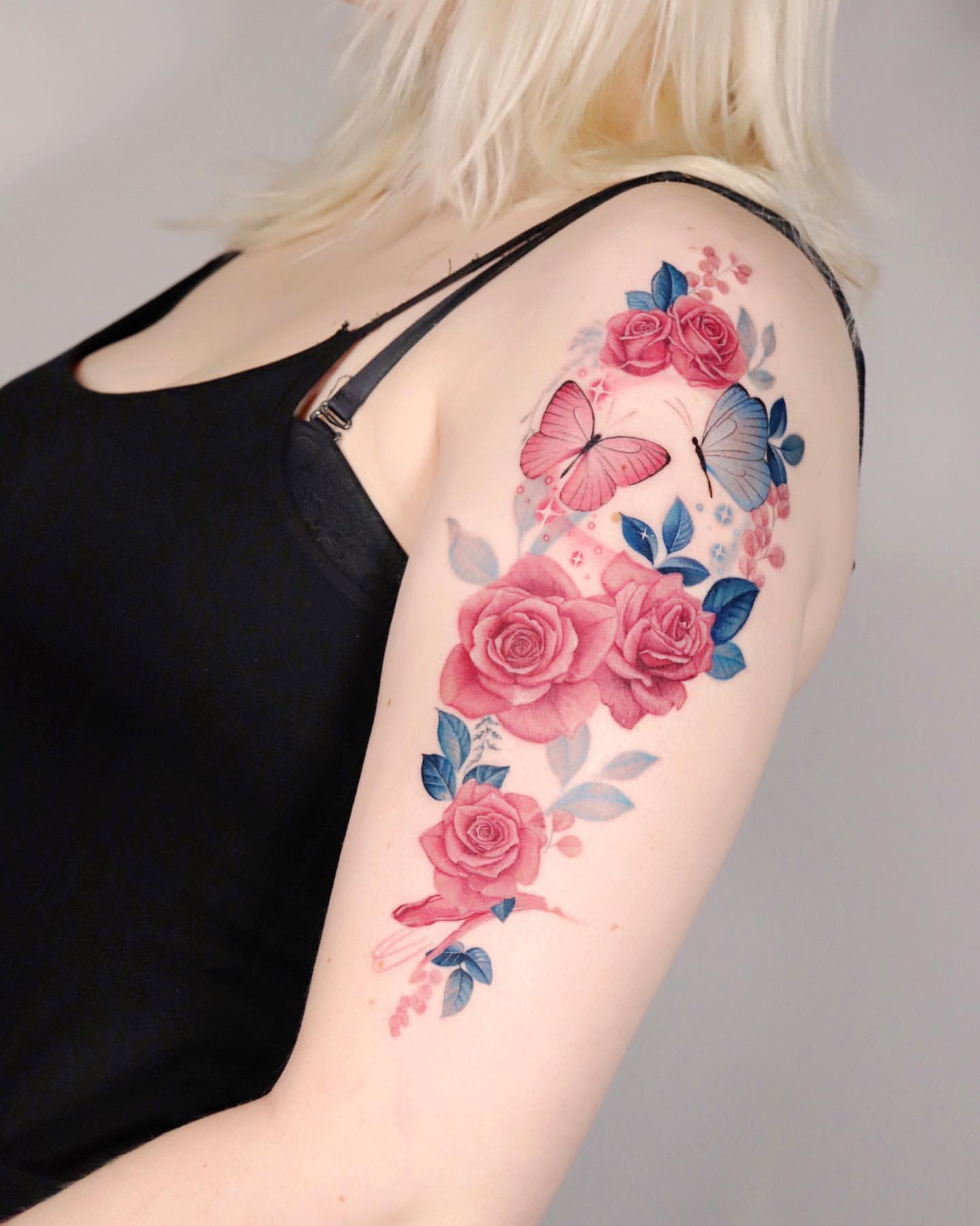 Shoulder Tattoo Ideas 26