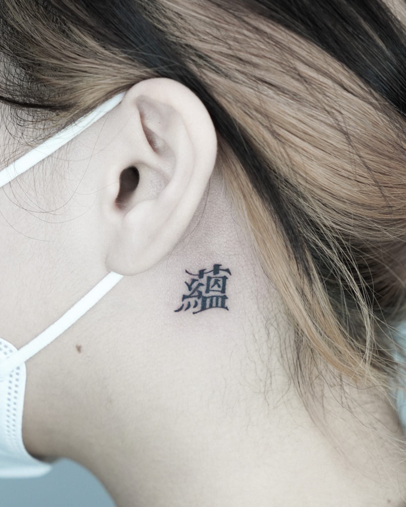 Behind the Ear Tattoos 30