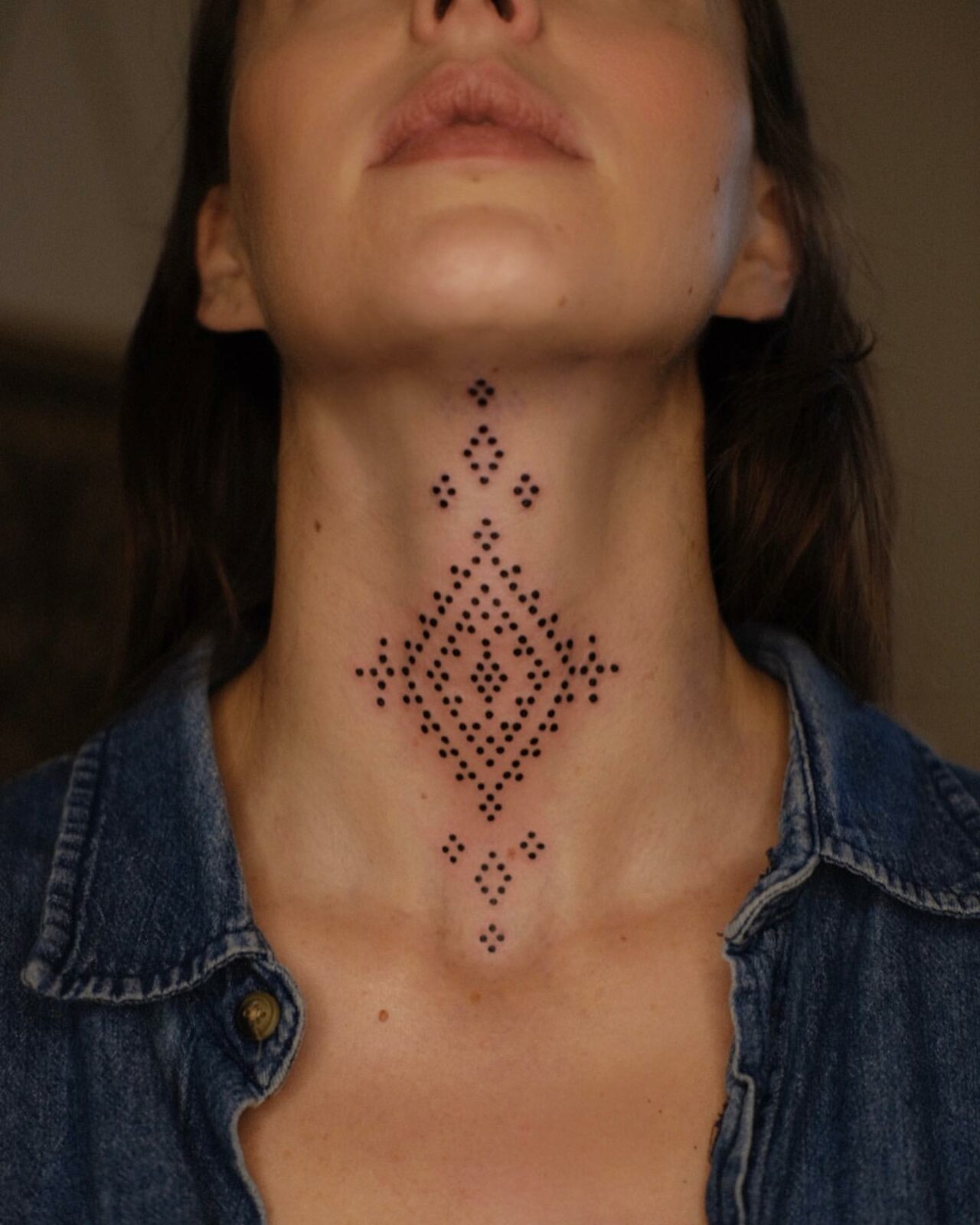 33 Fantastic Throat Tattoo Ideas for Women in 2024