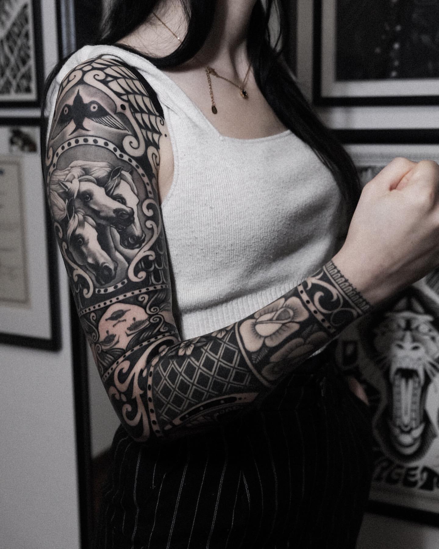 Full Sleeve Tattoo Ideas 31