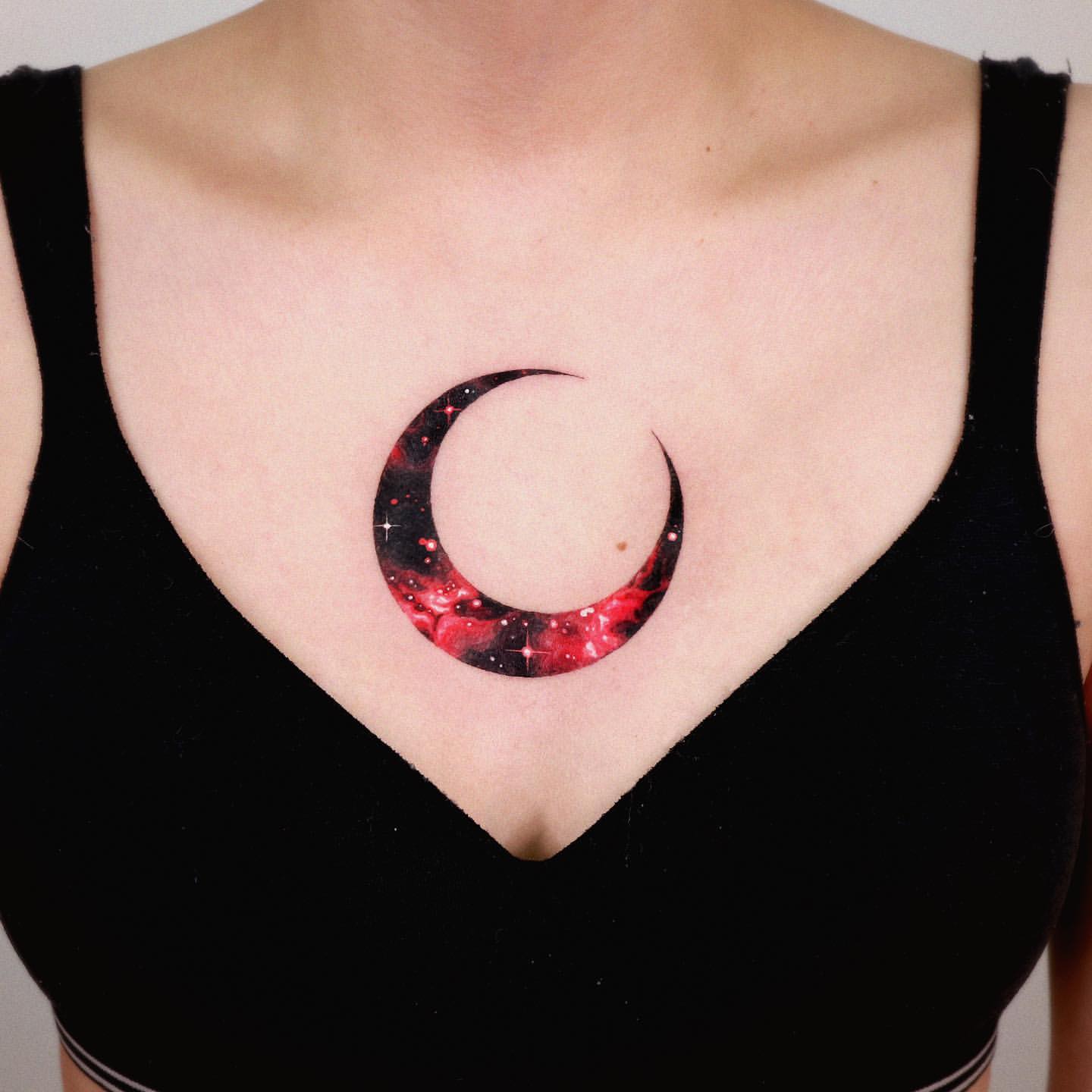 Chest Tattoos Ideas for Women 27