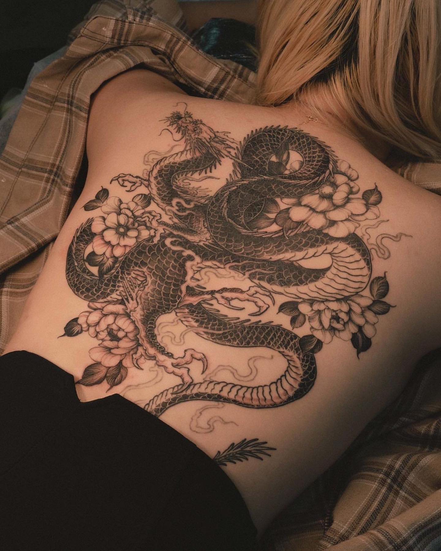 Dragon Tattoos for Women 17