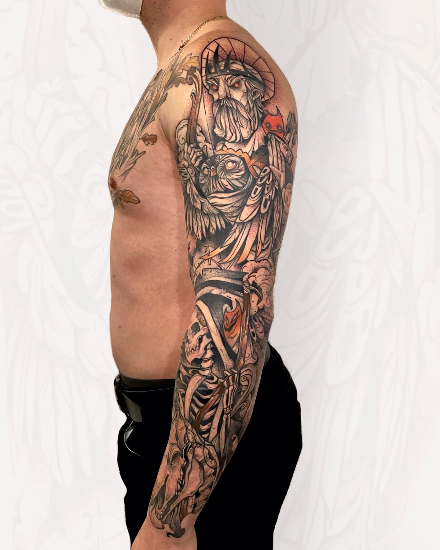 Full Sleeve Tattoo Ideas 33