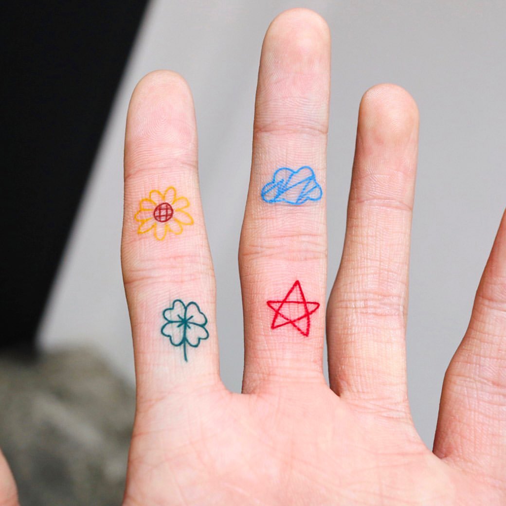 Finger Tattoos for Women 19