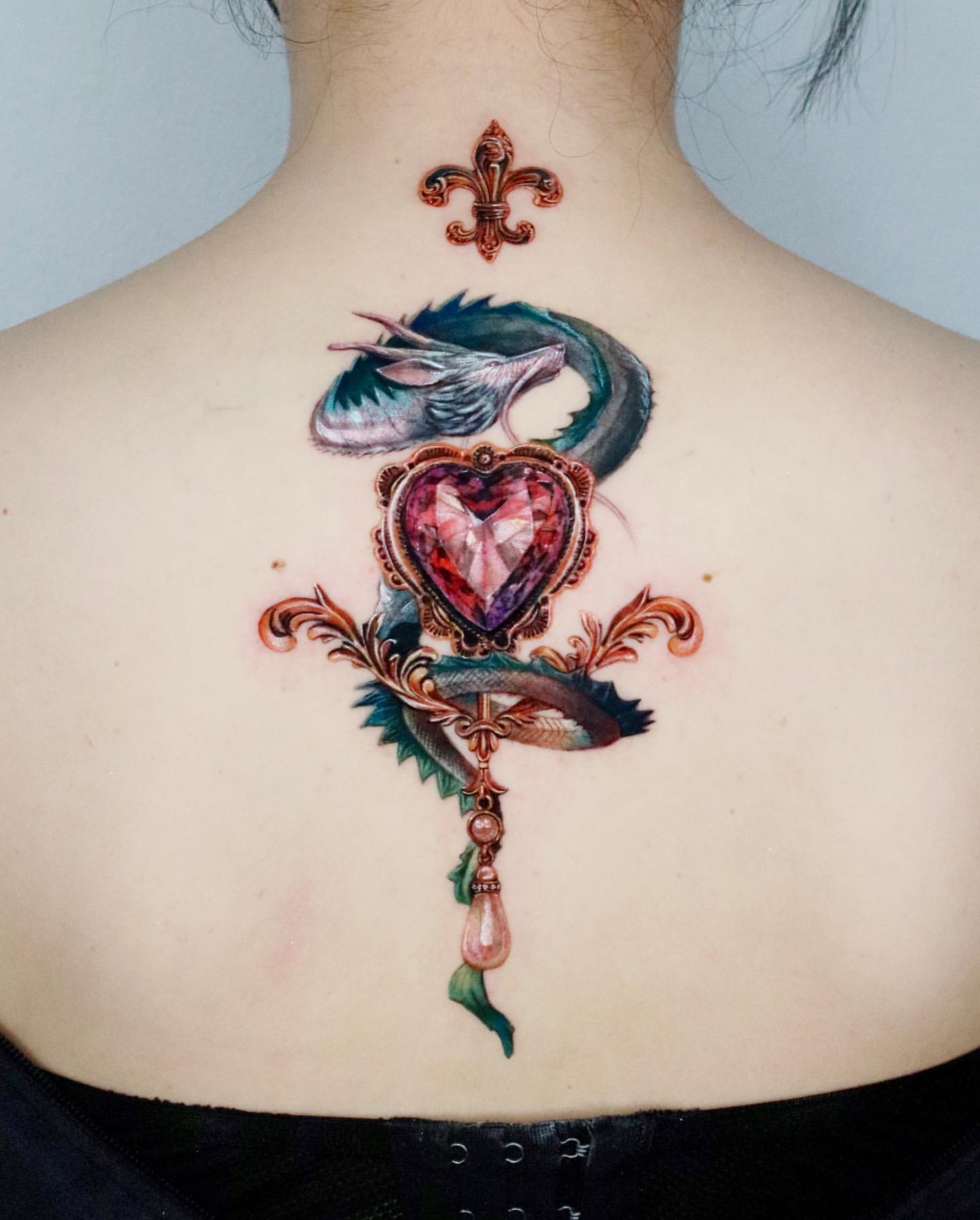 Dragon Tattoos for Women 20