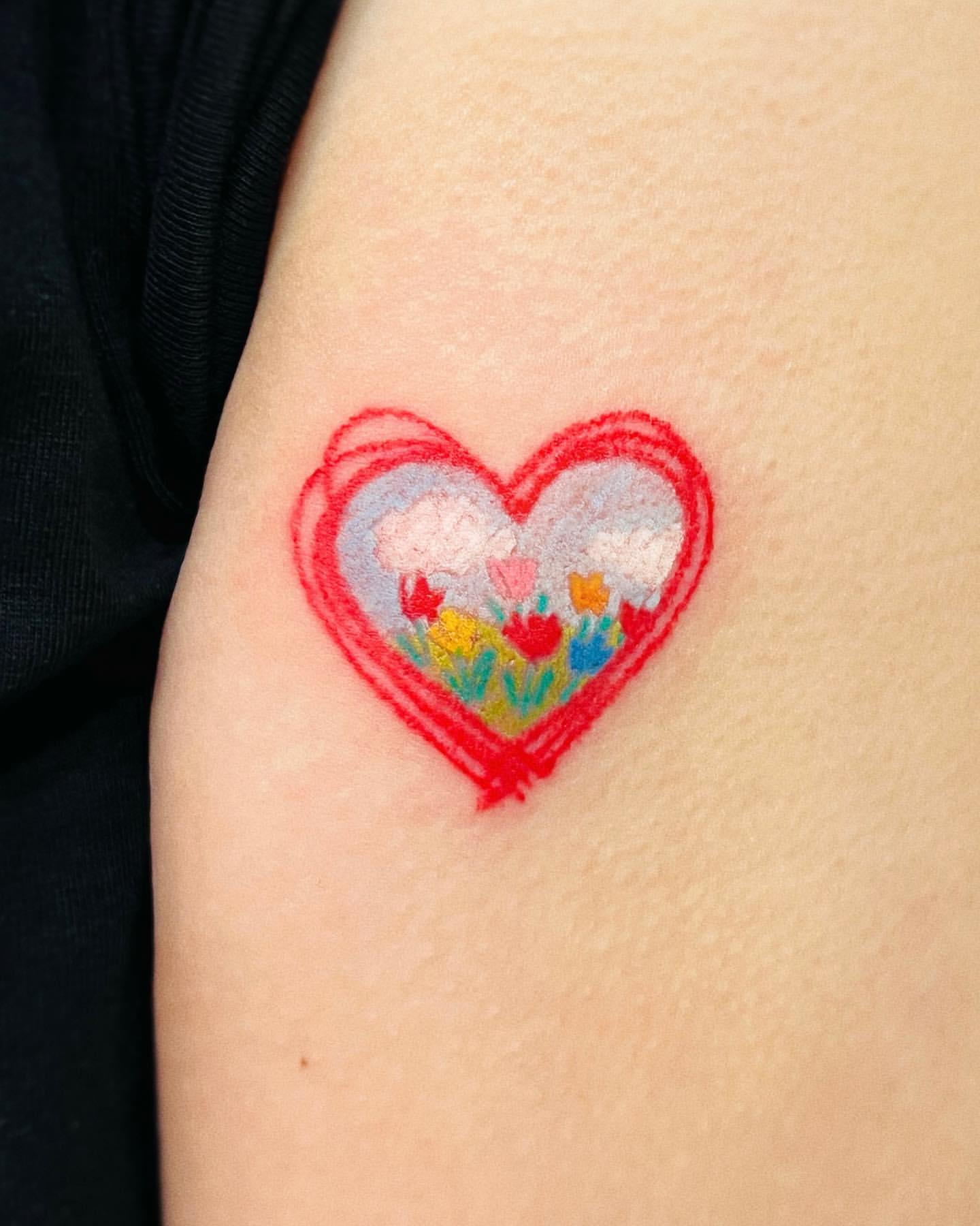 Heart Tattoo Ideas 18