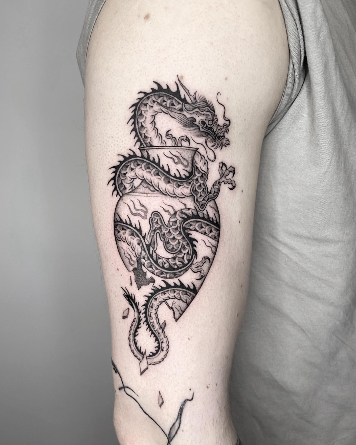 Dragon Tattoos for Women 24
