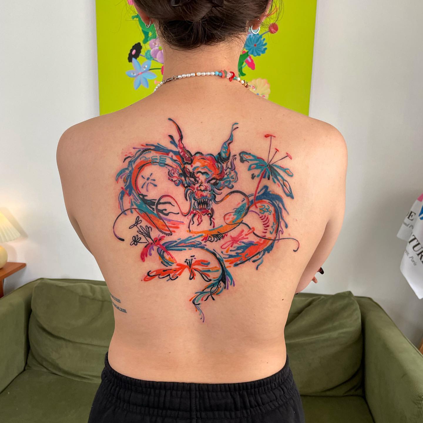 Dragon Tattoos for Women 26