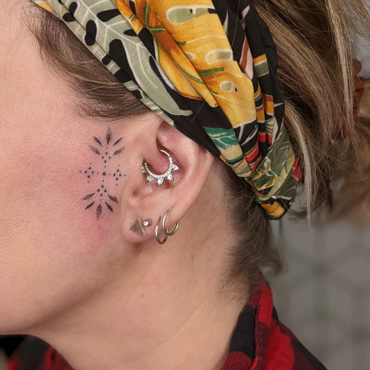 Face Tattoos for Women 24