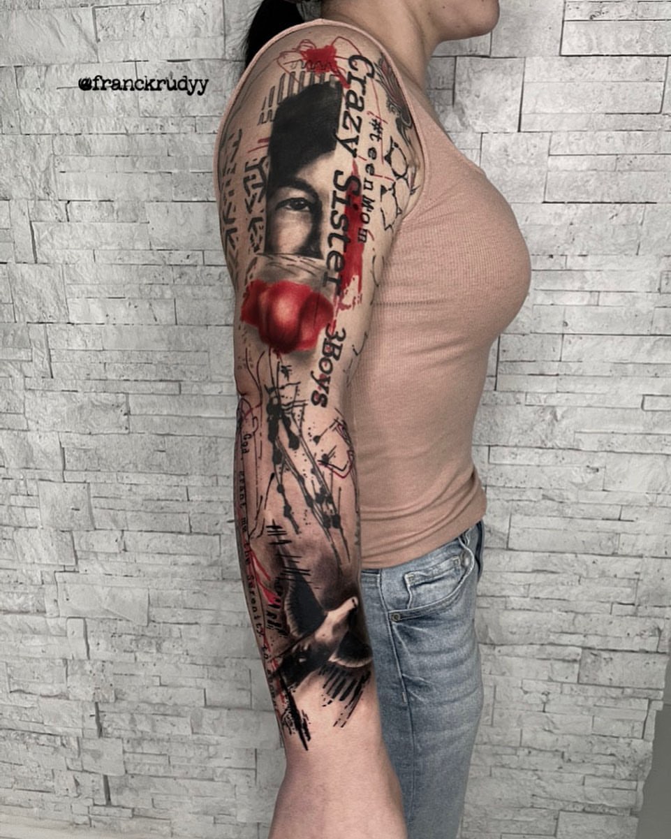 Full Sleeve Tattoos for Women 25