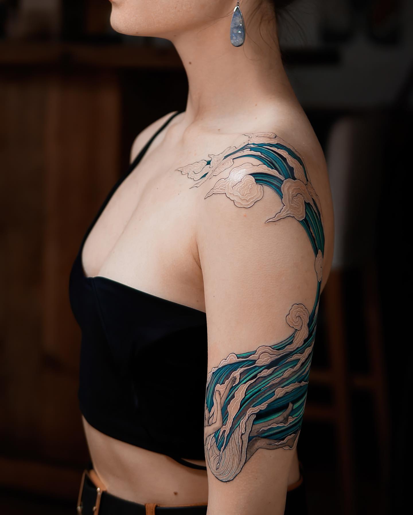 Half Sleeve Tattoos for Women 22