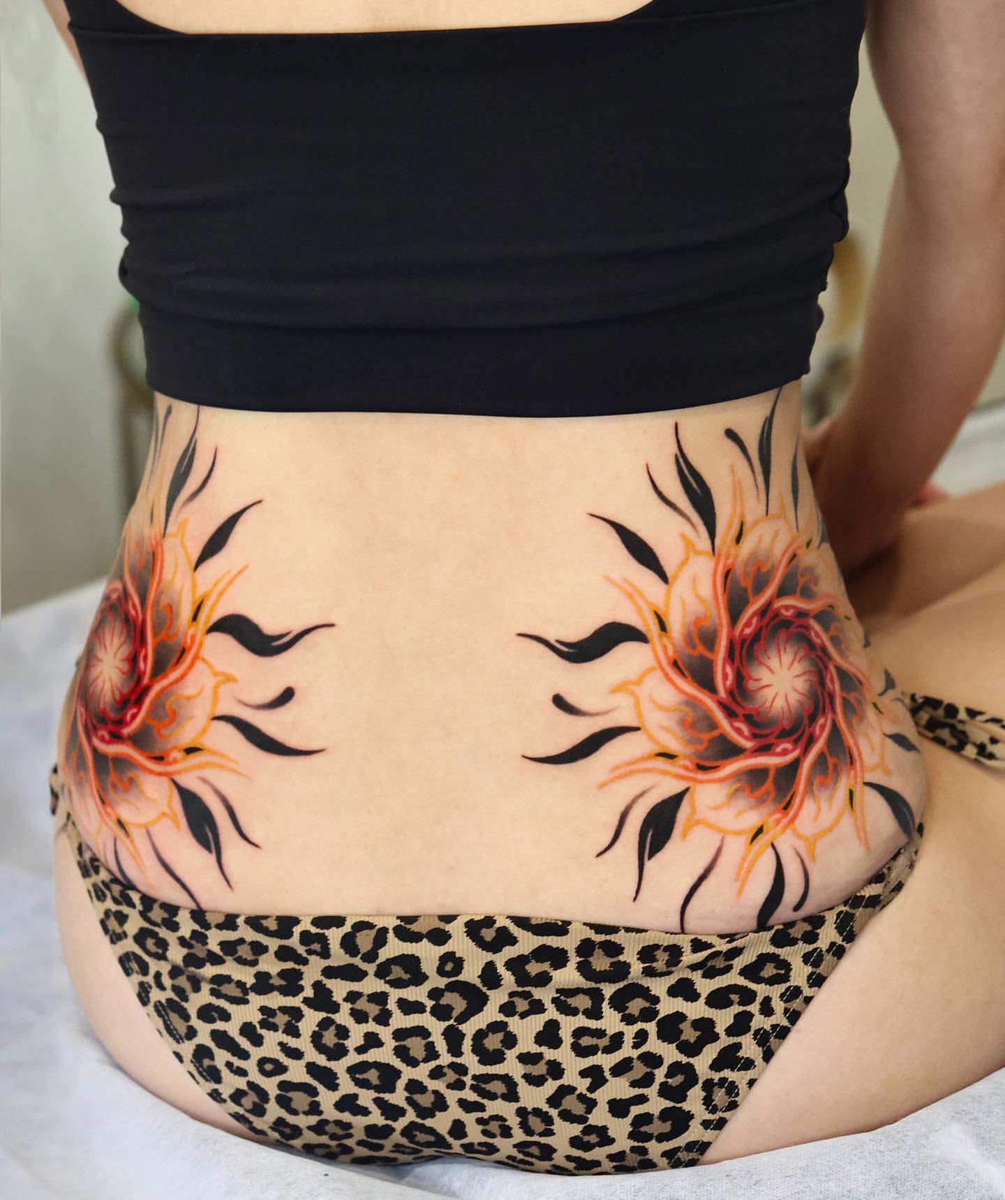 Lower Back Tattoos for Women 22