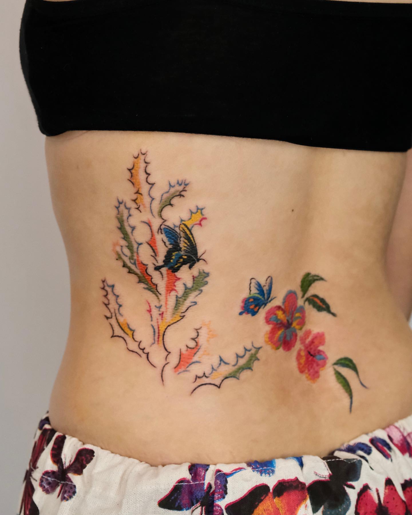 Lower Back Tattoos for Women 23