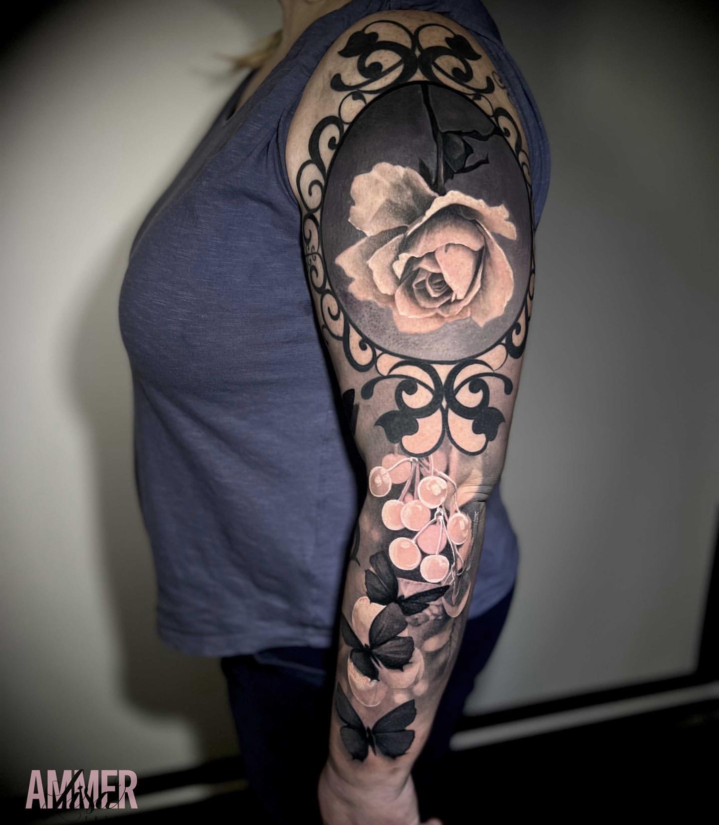 Full Sleeve Tattoos for Women 27