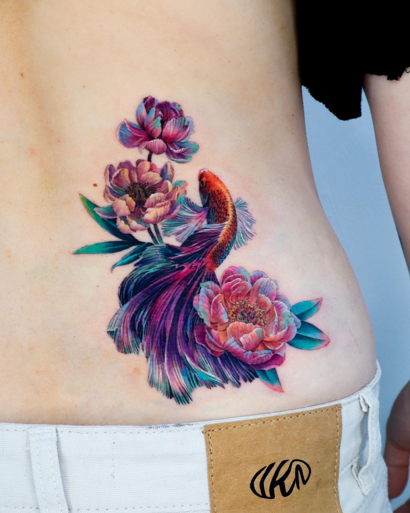Lower Back Tattoos for Women 26