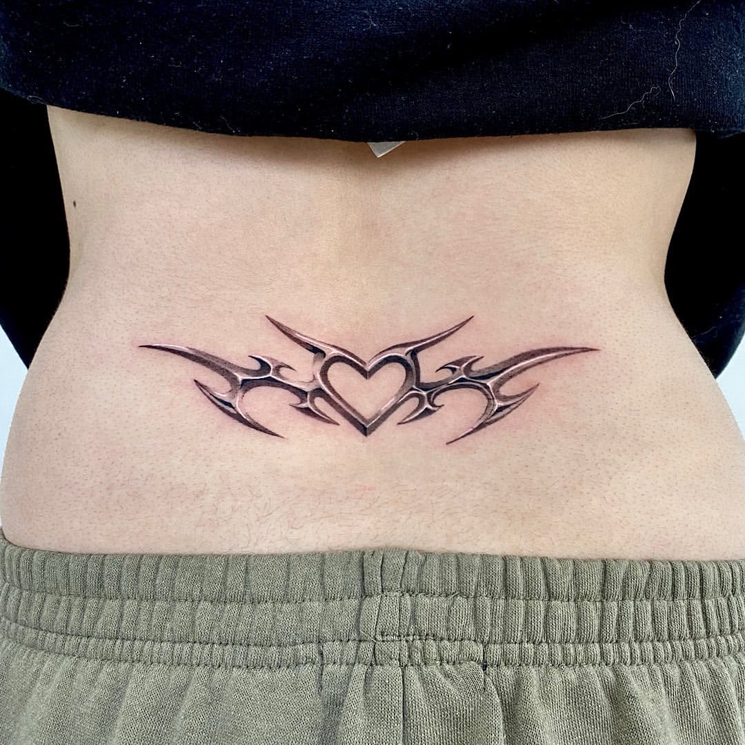 Lower Back Tattoos for Women 25