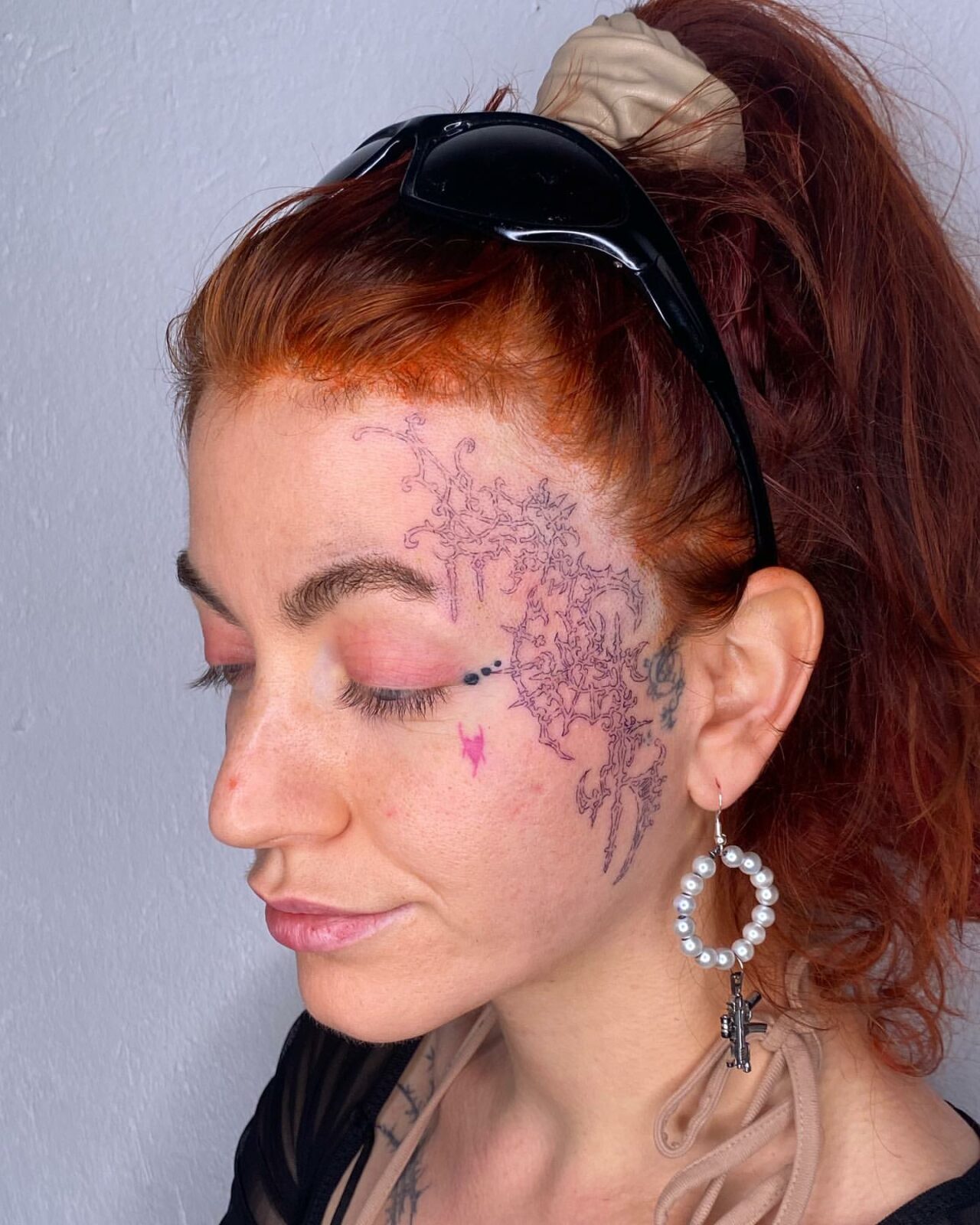 33 Stunning & Creative Face Tattoos for Women in 2024