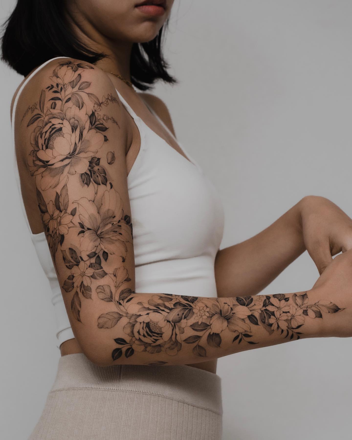 Full Sleeve Tattoos for Women 30