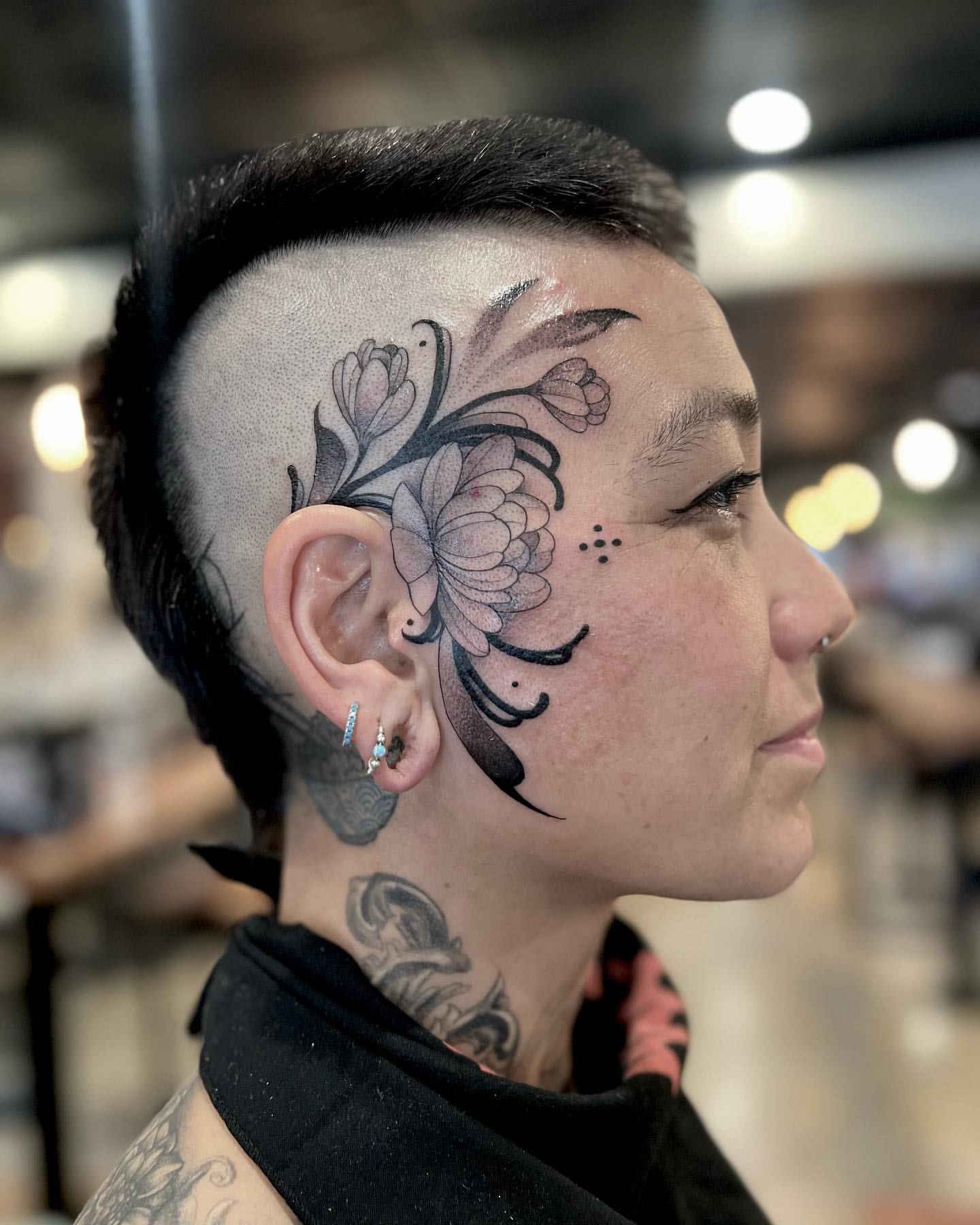 Face Tattoos for Women 31