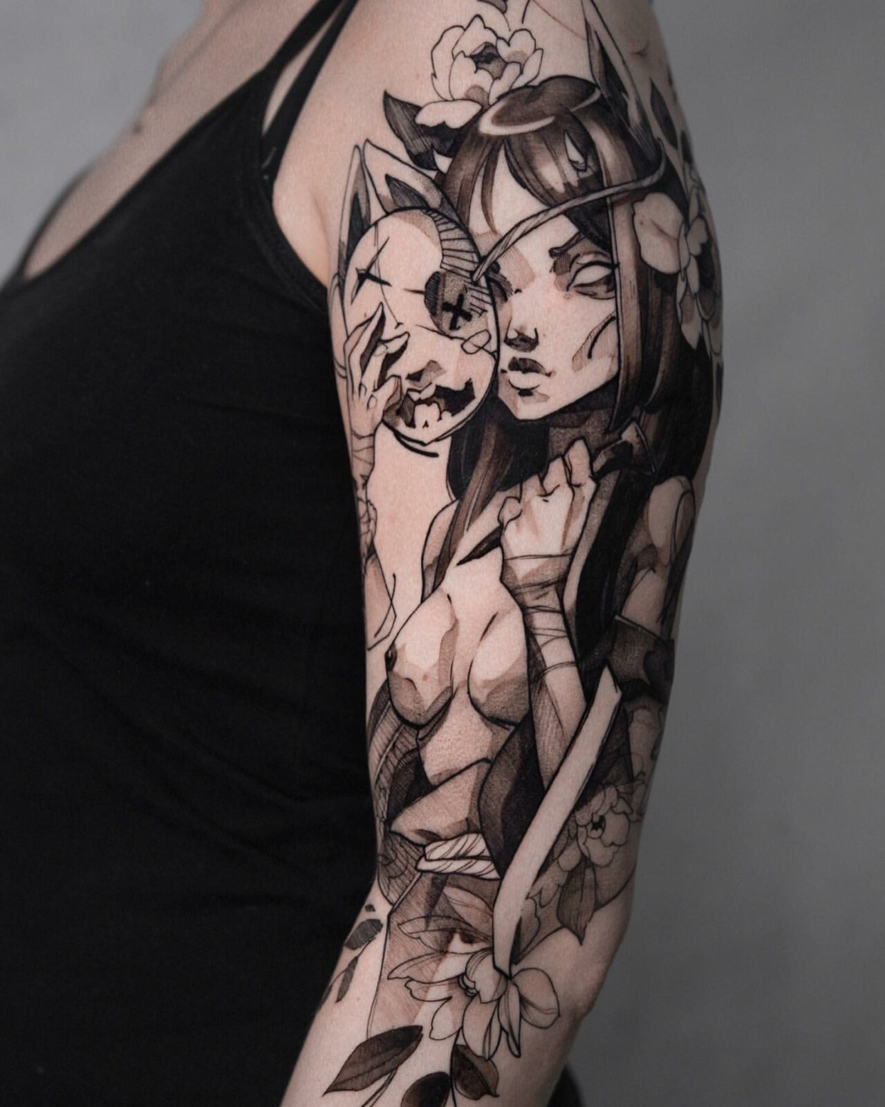 33 Captivating Half Sleeve Tattoos for Women in 2024