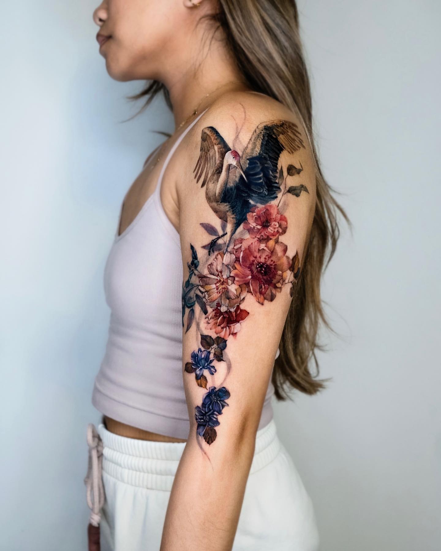 Half Sleeve Tattoos for Women 32