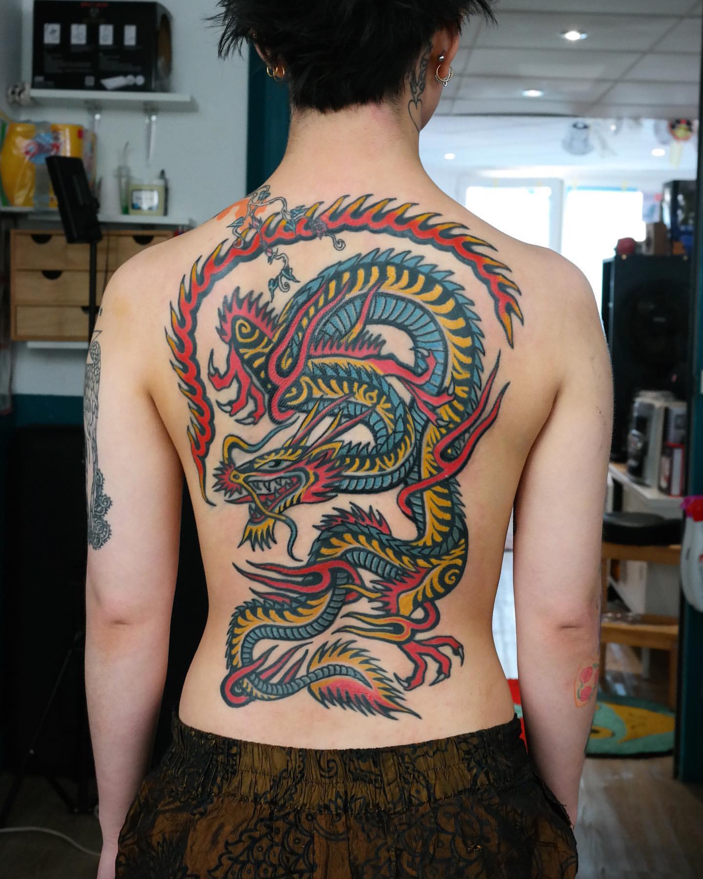 Dragon Tattoos for Women 32