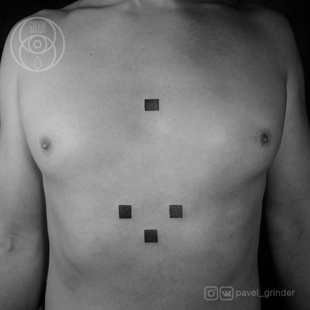 Small Chest Tattoos for Men 1