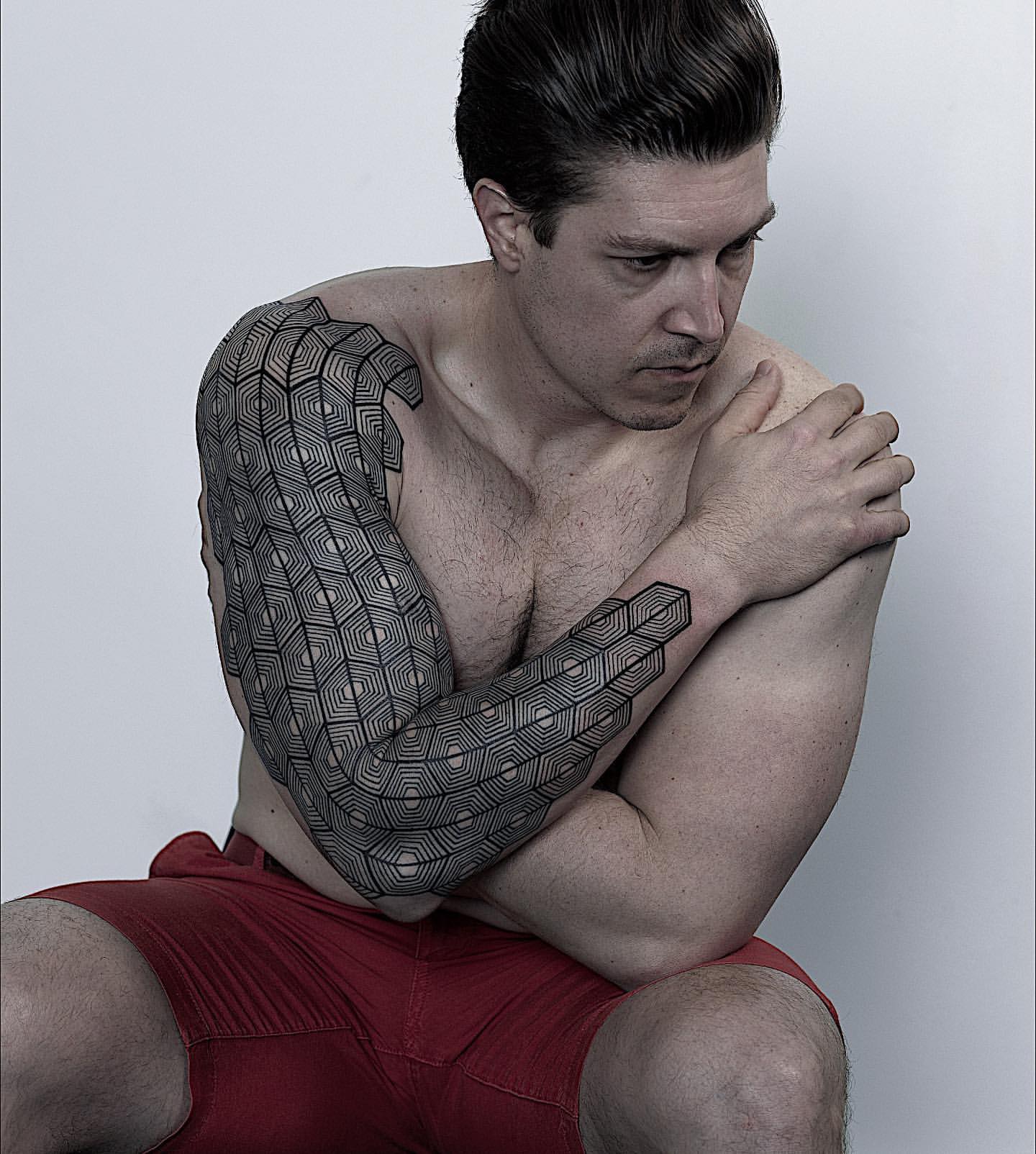 Geometric Tattoos for Men 3